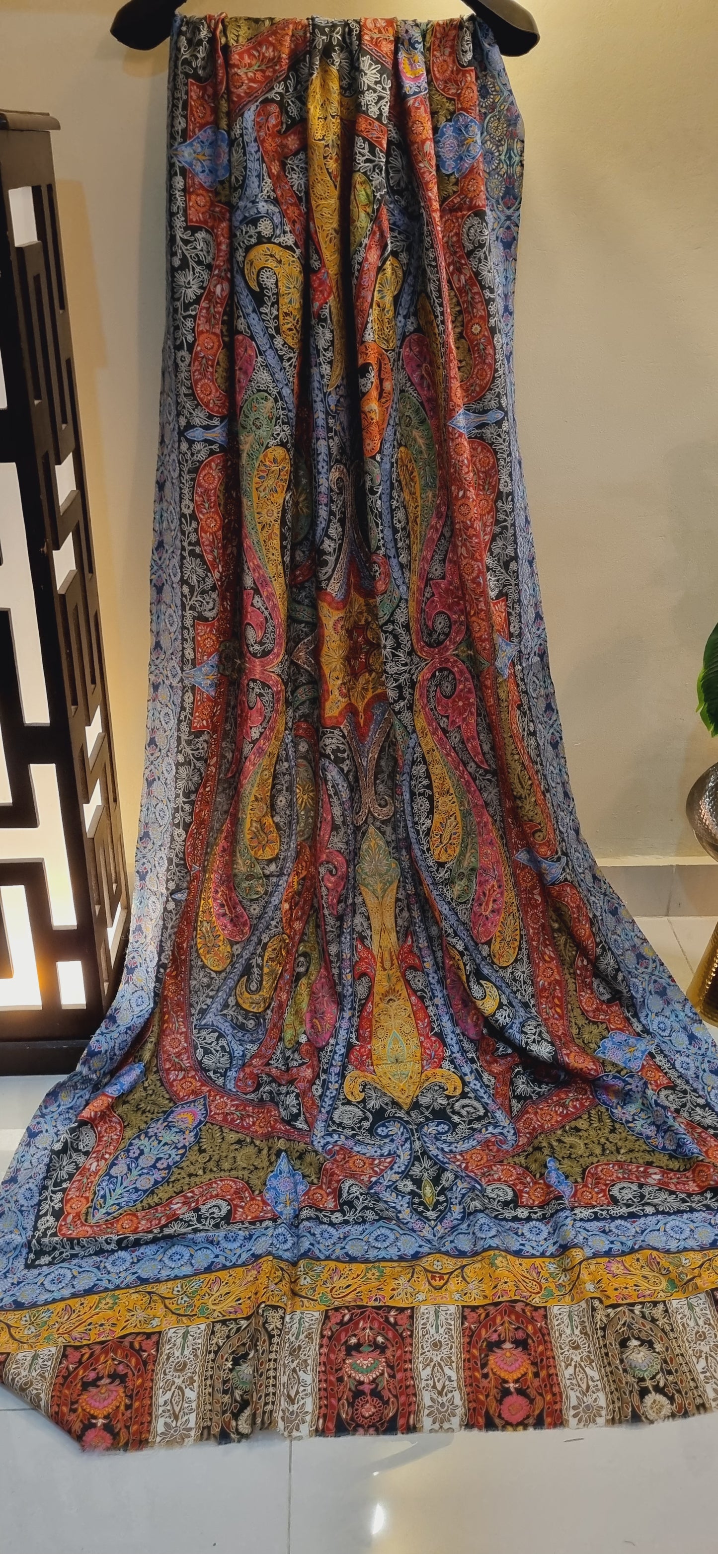 Reelkar pashmina shawl