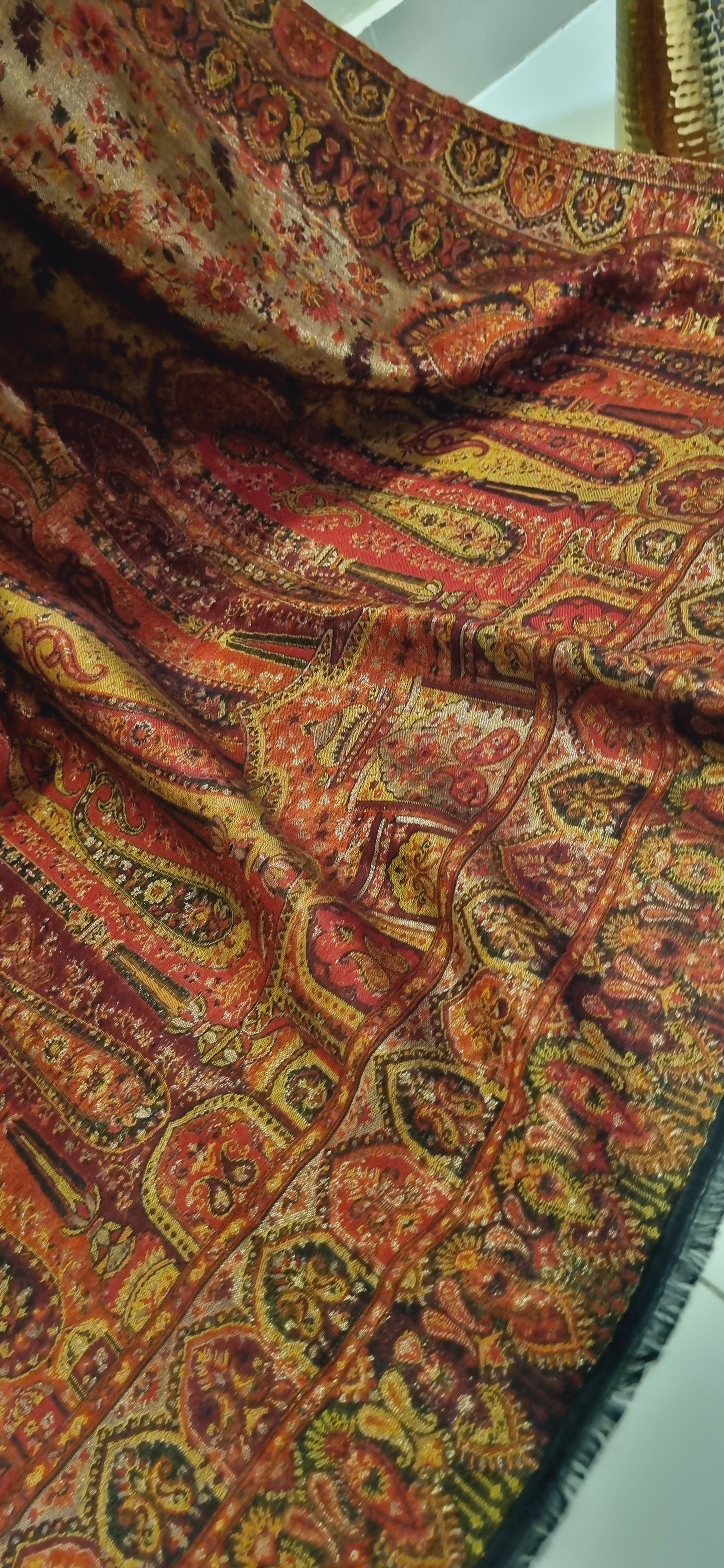 Moonlight gandhara reversible kaani shawl