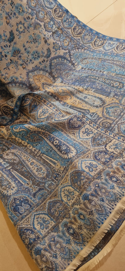 Gandhara reversible moonlight kaani shawl