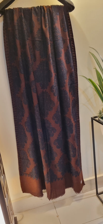 Embroidered minishawl pashmina