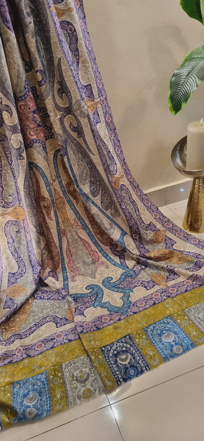 Reelkar embroidered pashmina