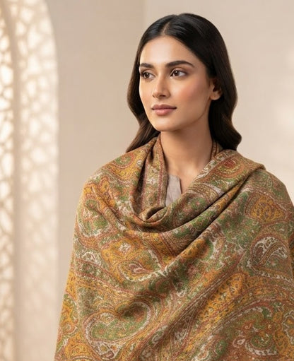 Persian kaani reversible: Pashmina
