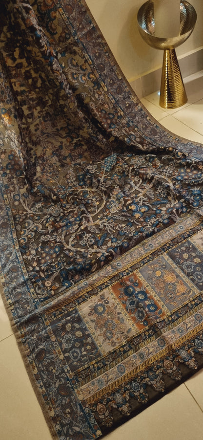 Silk kaani shawl
