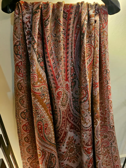 Tabraiz persian kaani pashmina shawl