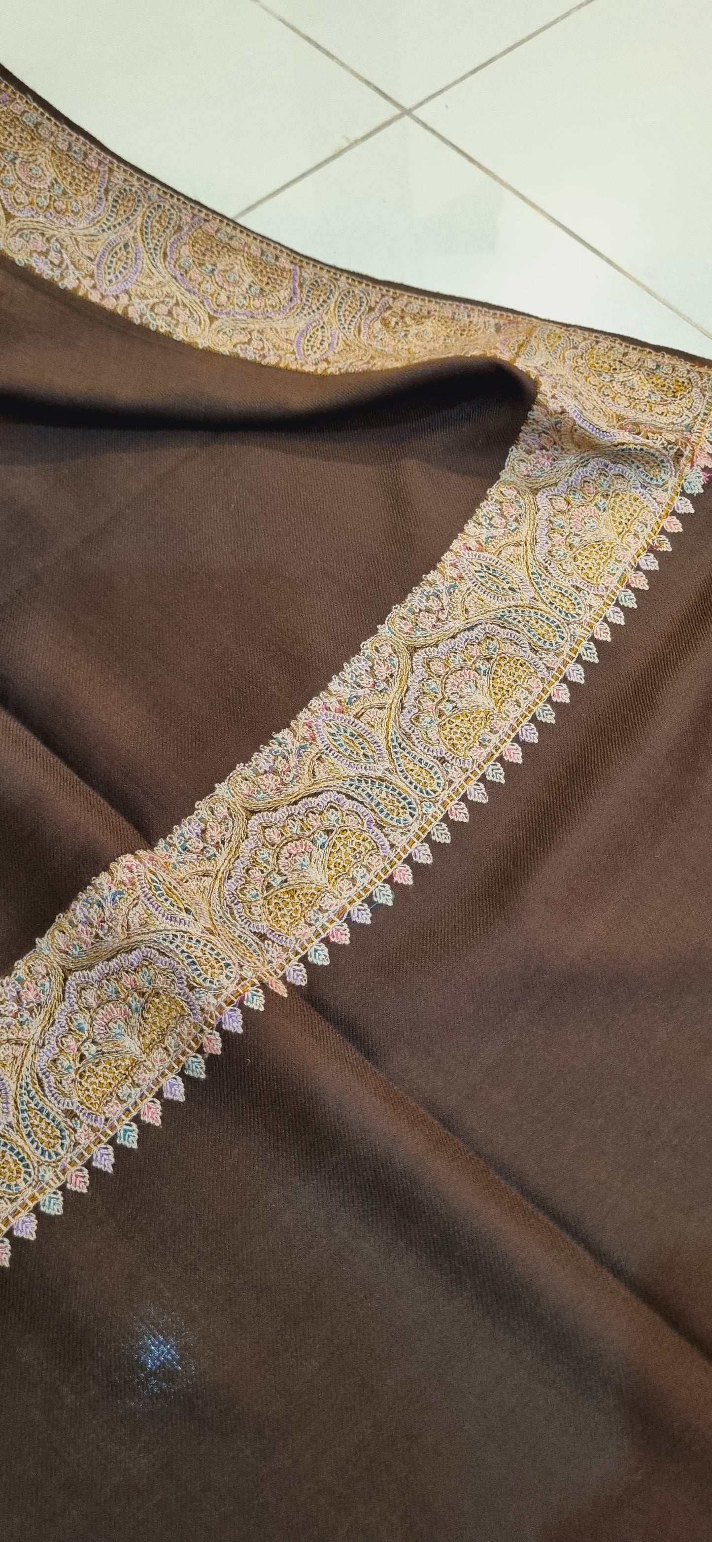 Papermachi pashmina