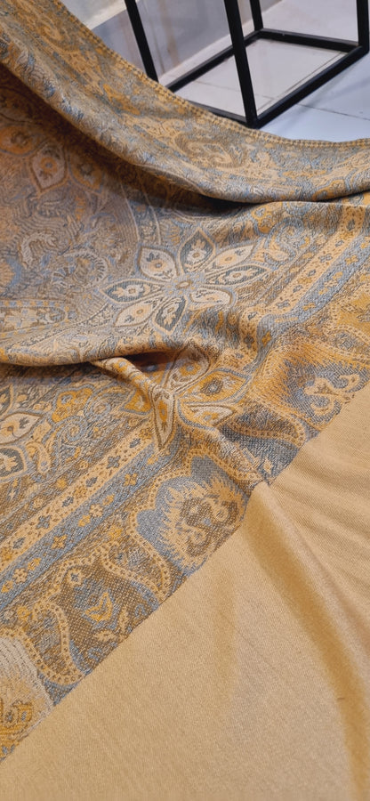 Woolen pashmina kaani shawl