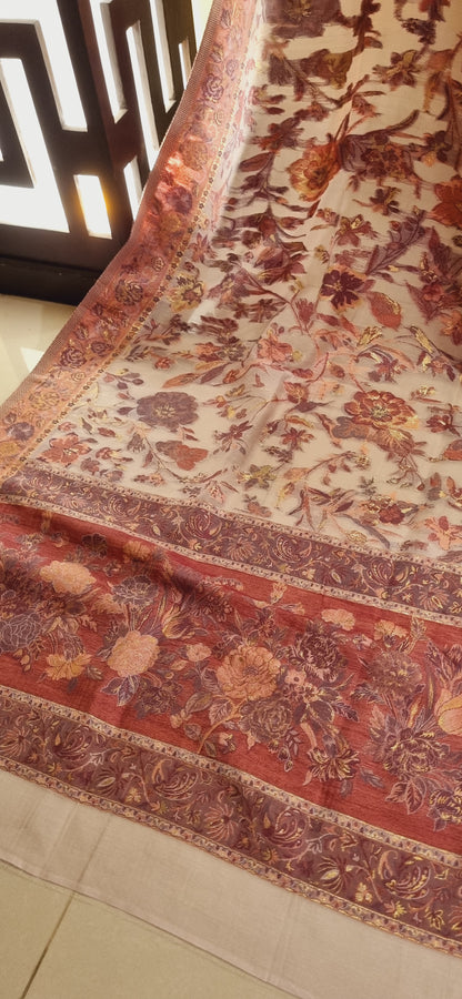 Silk kaani shawl