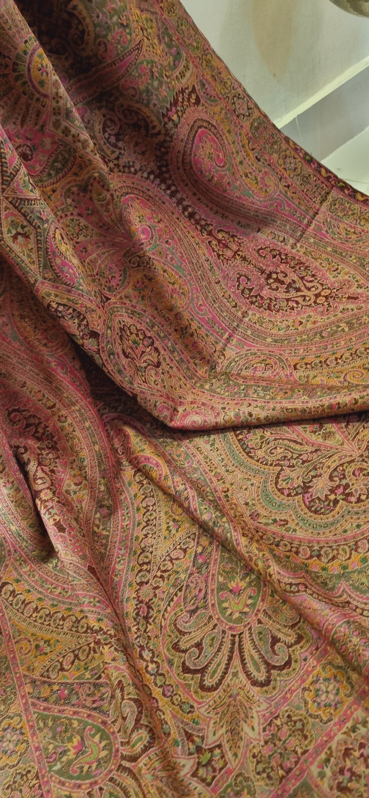 Persian reversible kaani shawl
