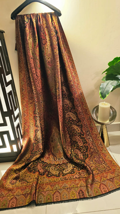 Gandhara kaani reversible: shawl