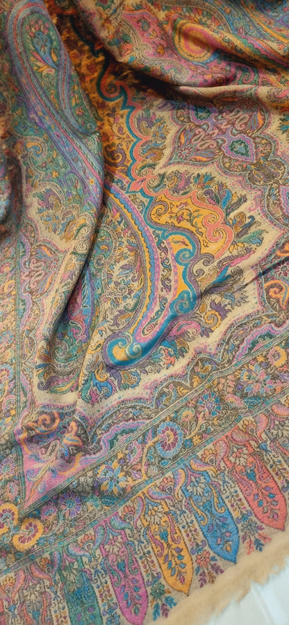 Persian kaani Pashmina shawl