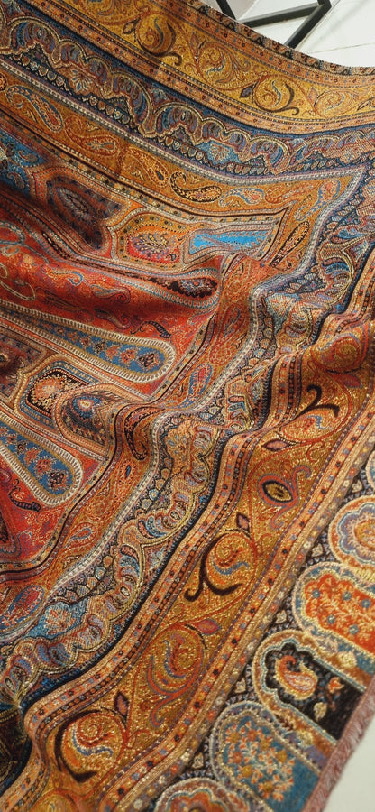 Pashmina with zaree kaani shawl