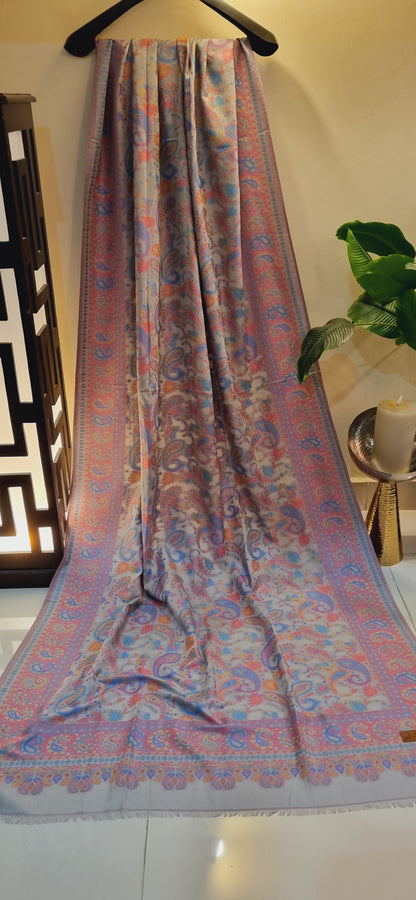 Woolen pashmina kaani shawl