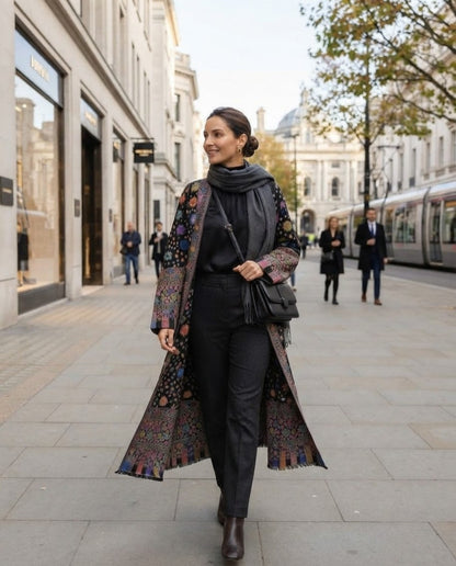 Kaani coat: Pashmina