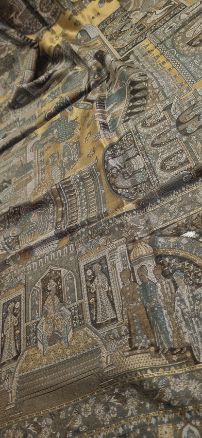 Darbari moonlight silky kaani shawl