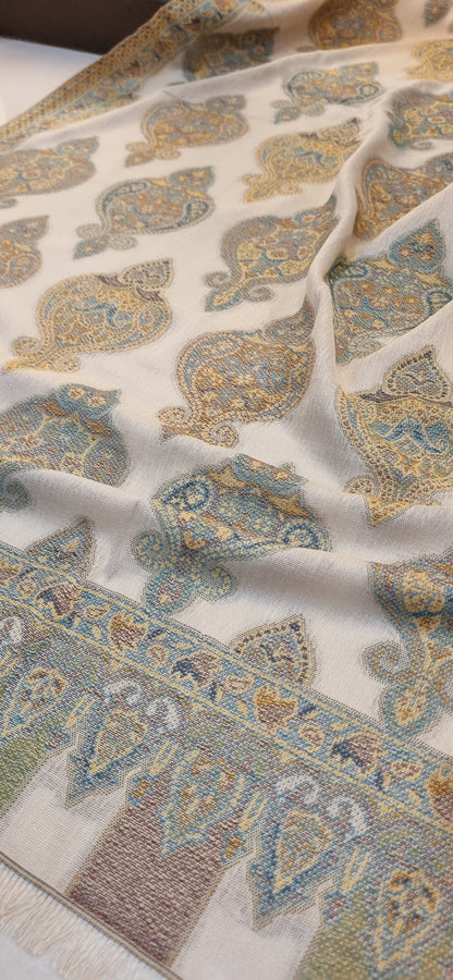 Woollen pashmina kaani shawls