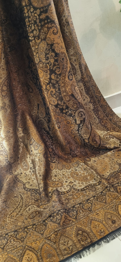 Moonlight gandhara kaani reversible shawl