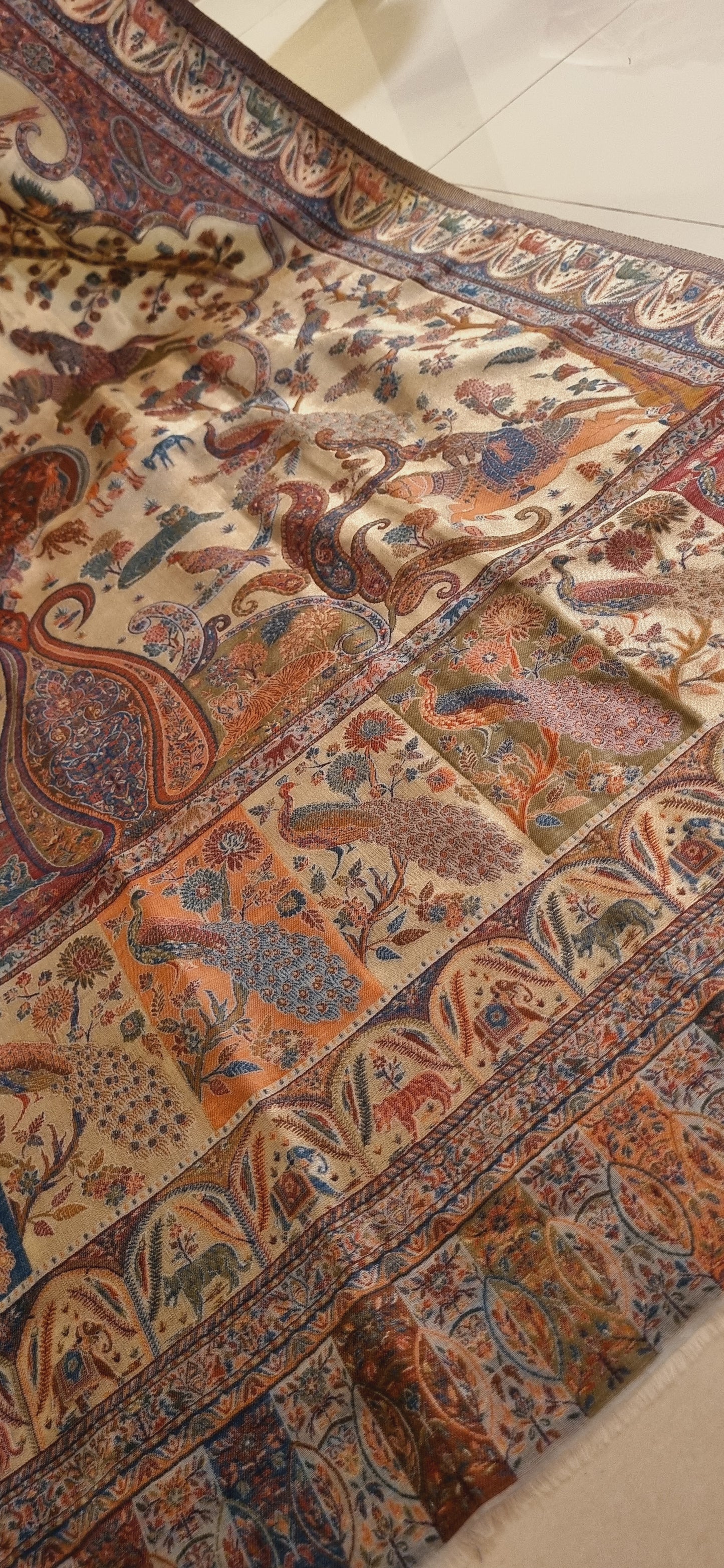 Moonlight silky pashmina shawl