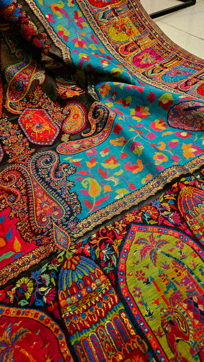 Silk kaani shawl