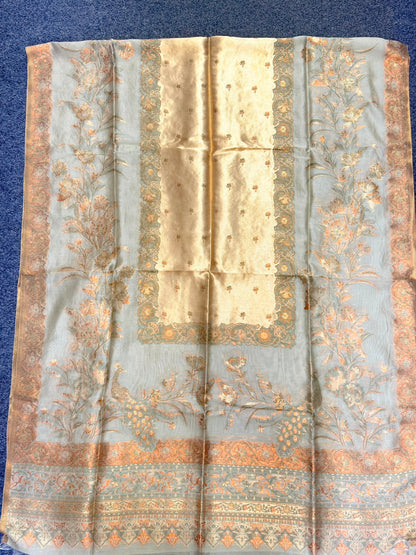 Moonlight silk kaani shawl