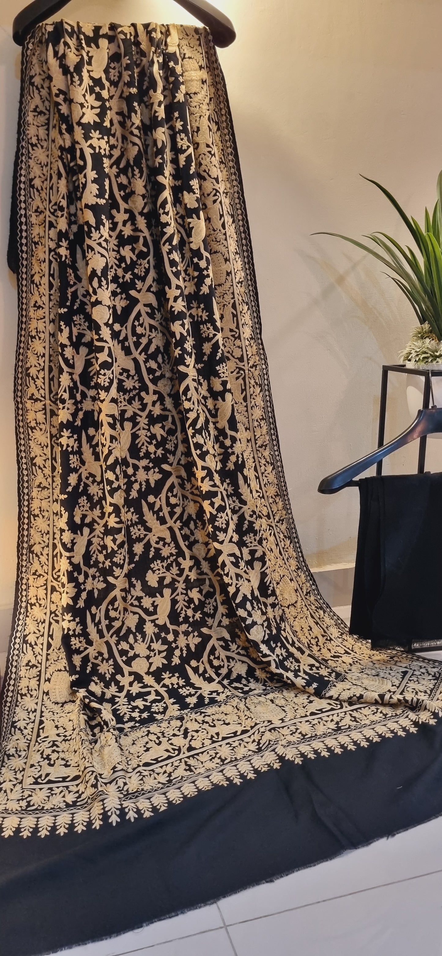 Pashmina embroidered suits