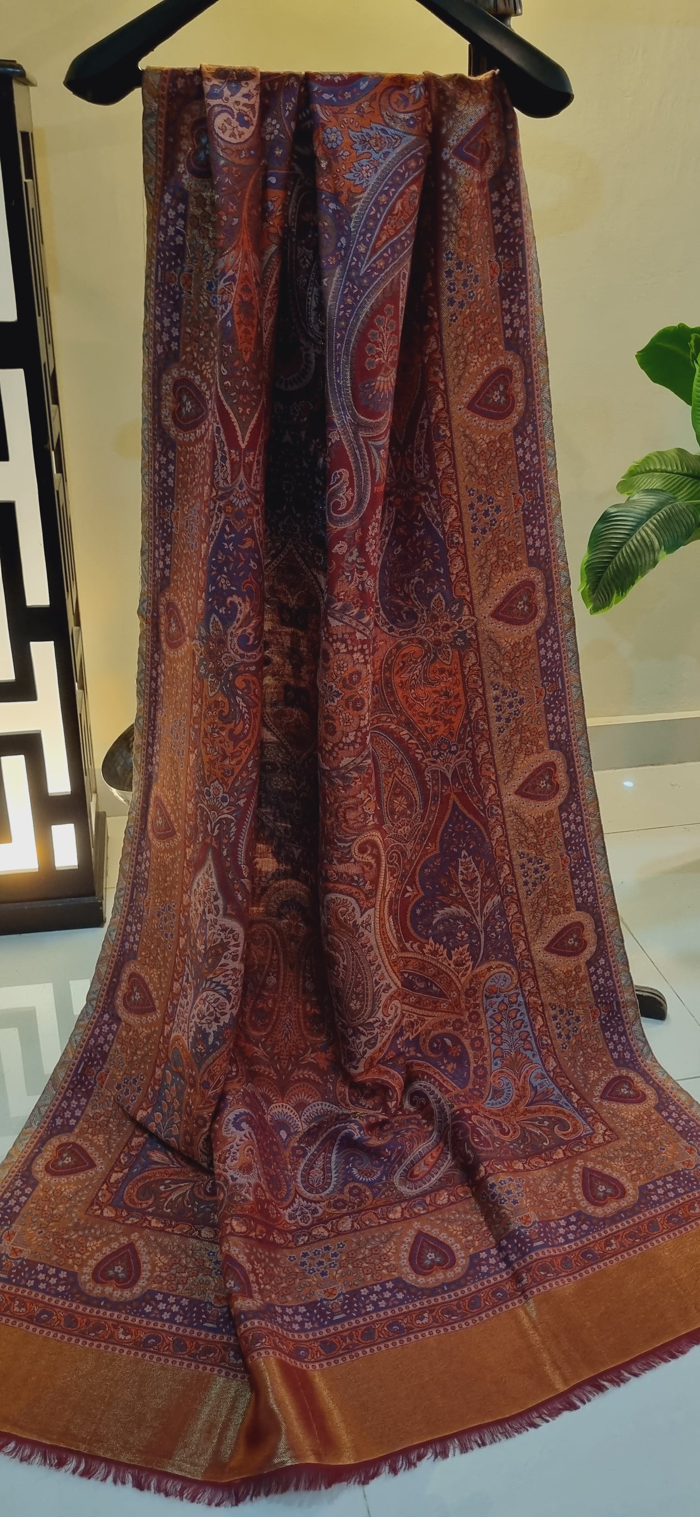 Moonlight kaani pashmina shawl