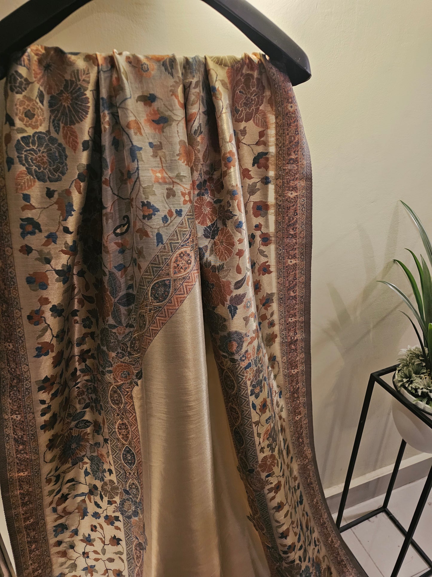 Silky moonlight kaani shawl