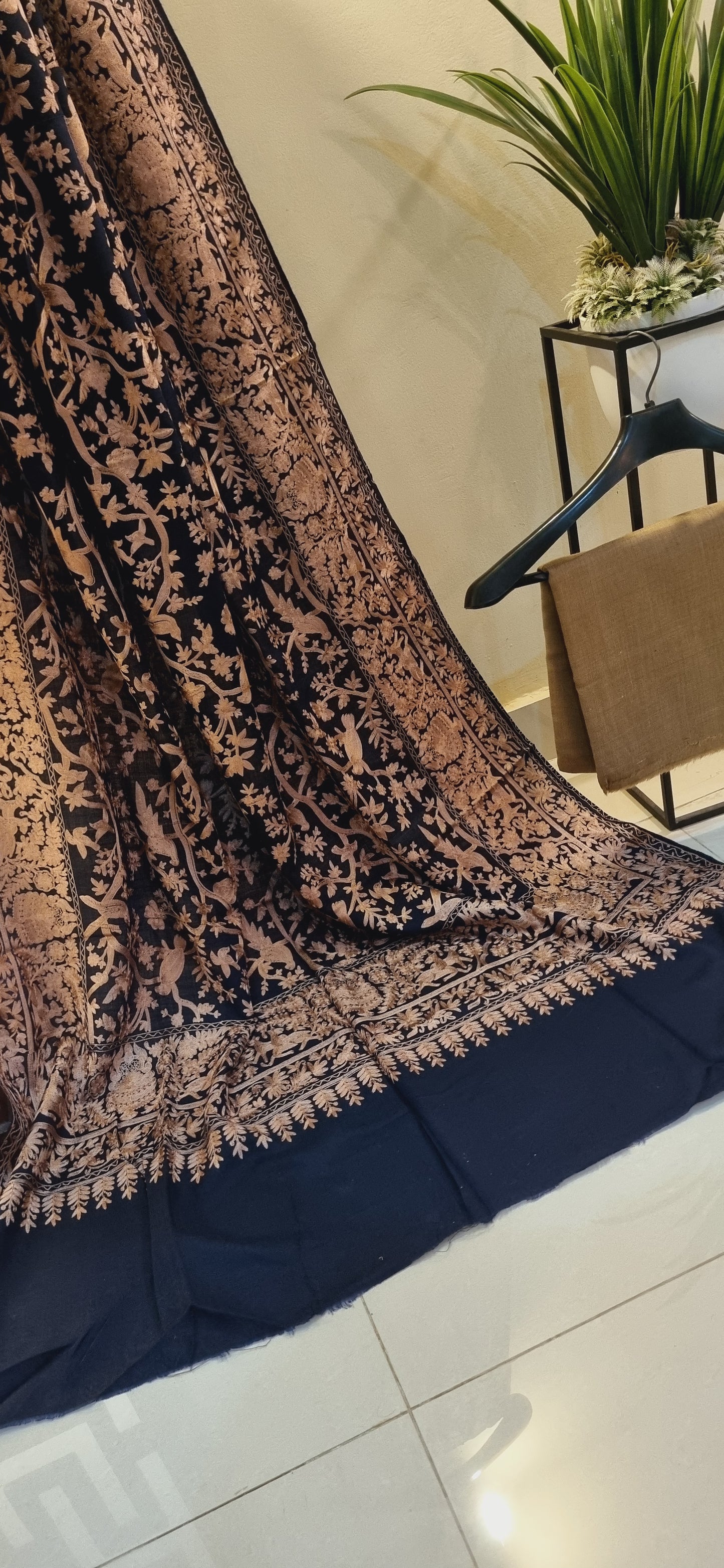 Pashmina embroidered suits