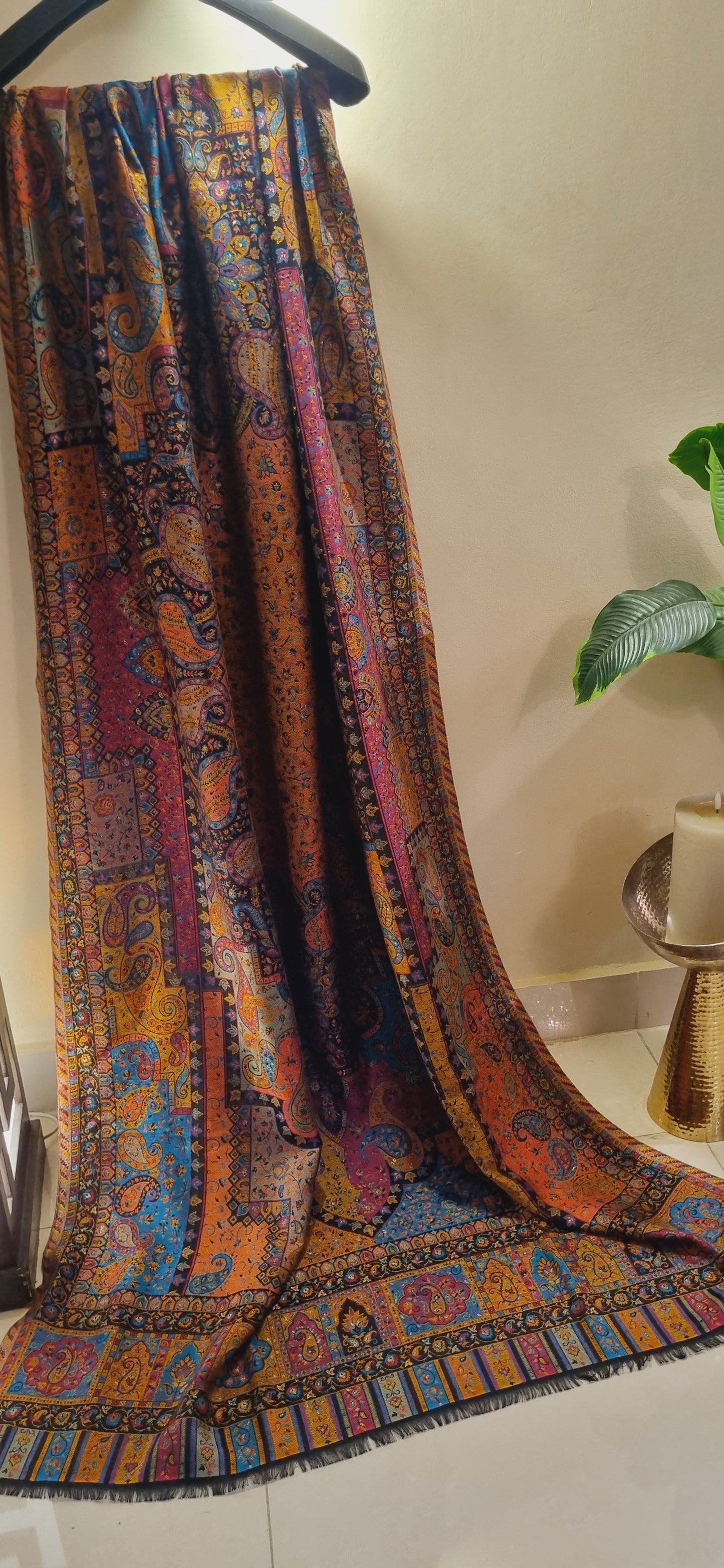 Tabrizi kaani pashmina shawl