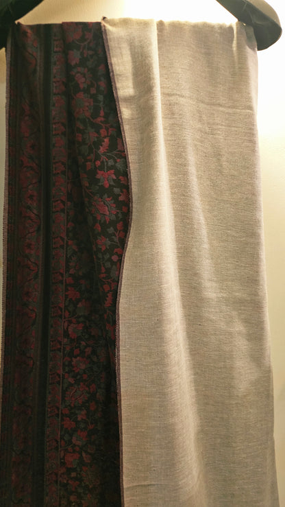 Reversible moonlight kaani: Pashmina