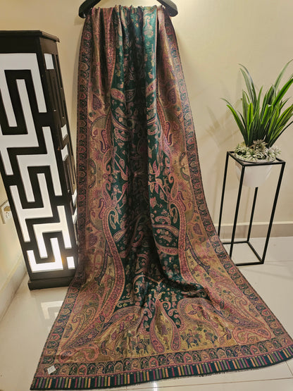 Jodha akbar reversible moonlight kaani shawl