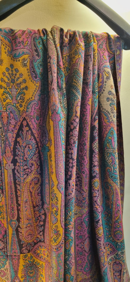 Persian kaani pashmina shawl
