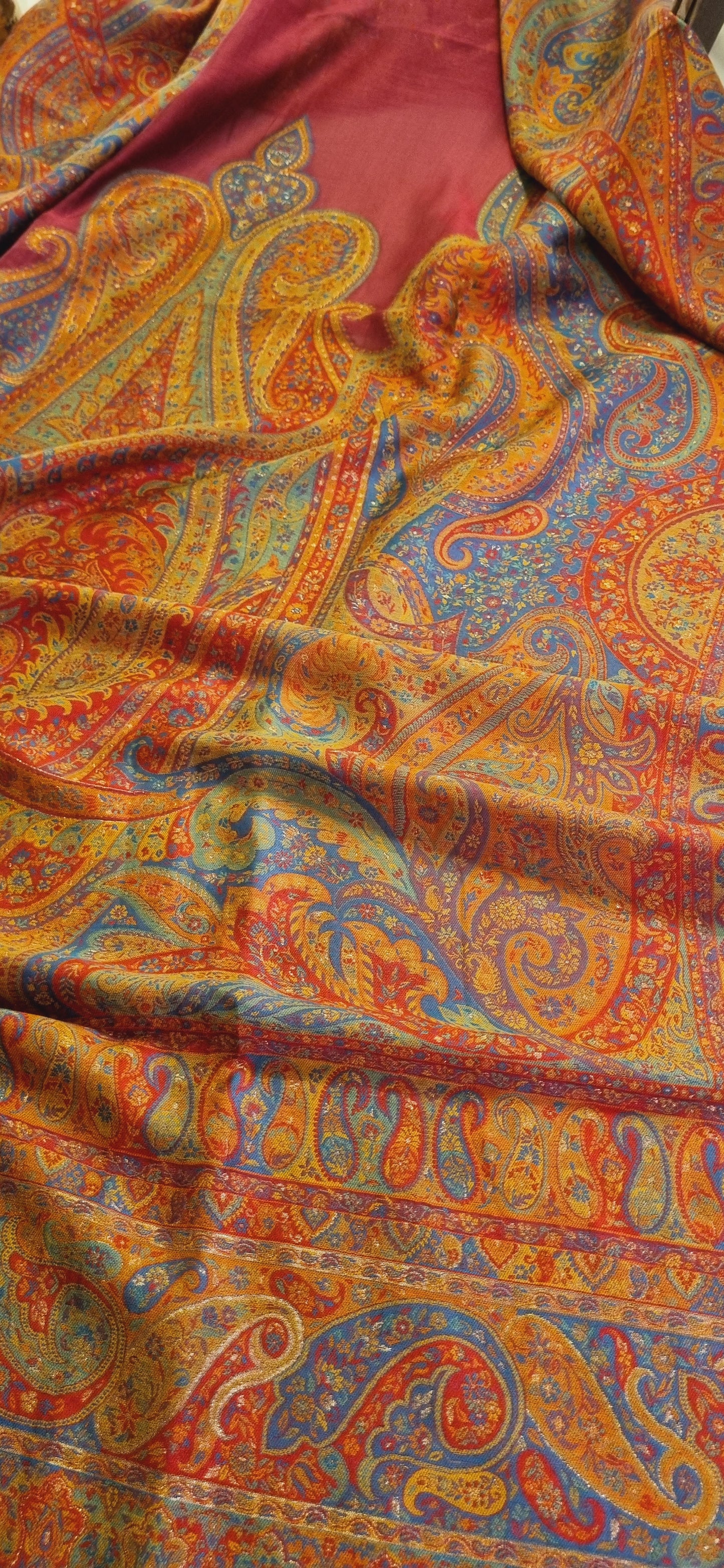 Silk kaani shawl