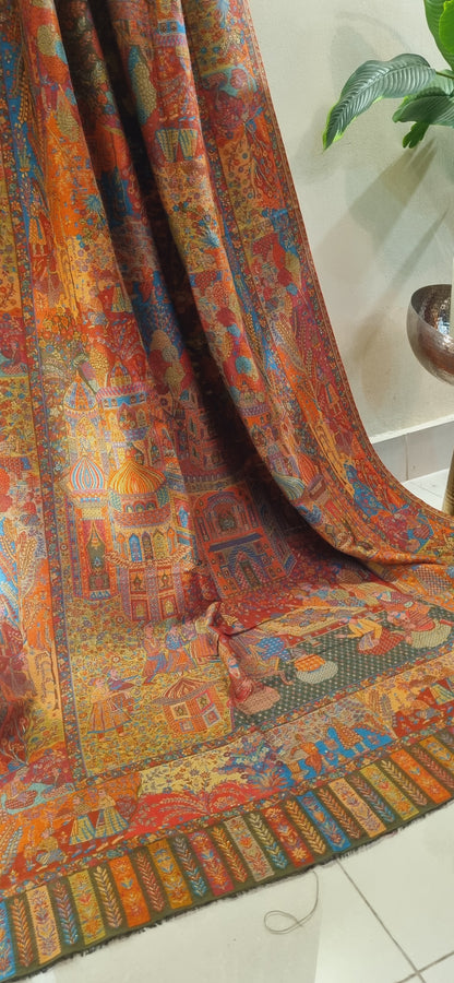 Shahjahani darbari kaani shawl
