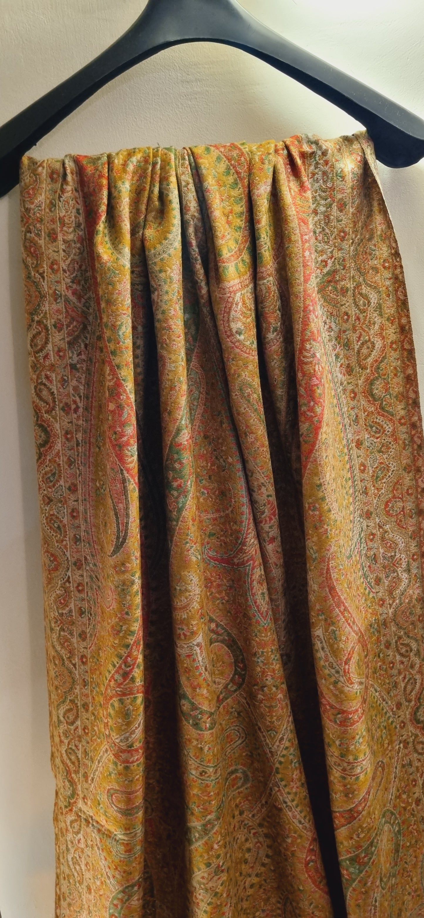 Reversible persian kaani shawl