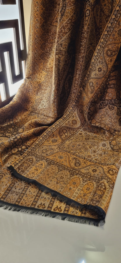 Reversible Moonlight gandhara kaani pashmina