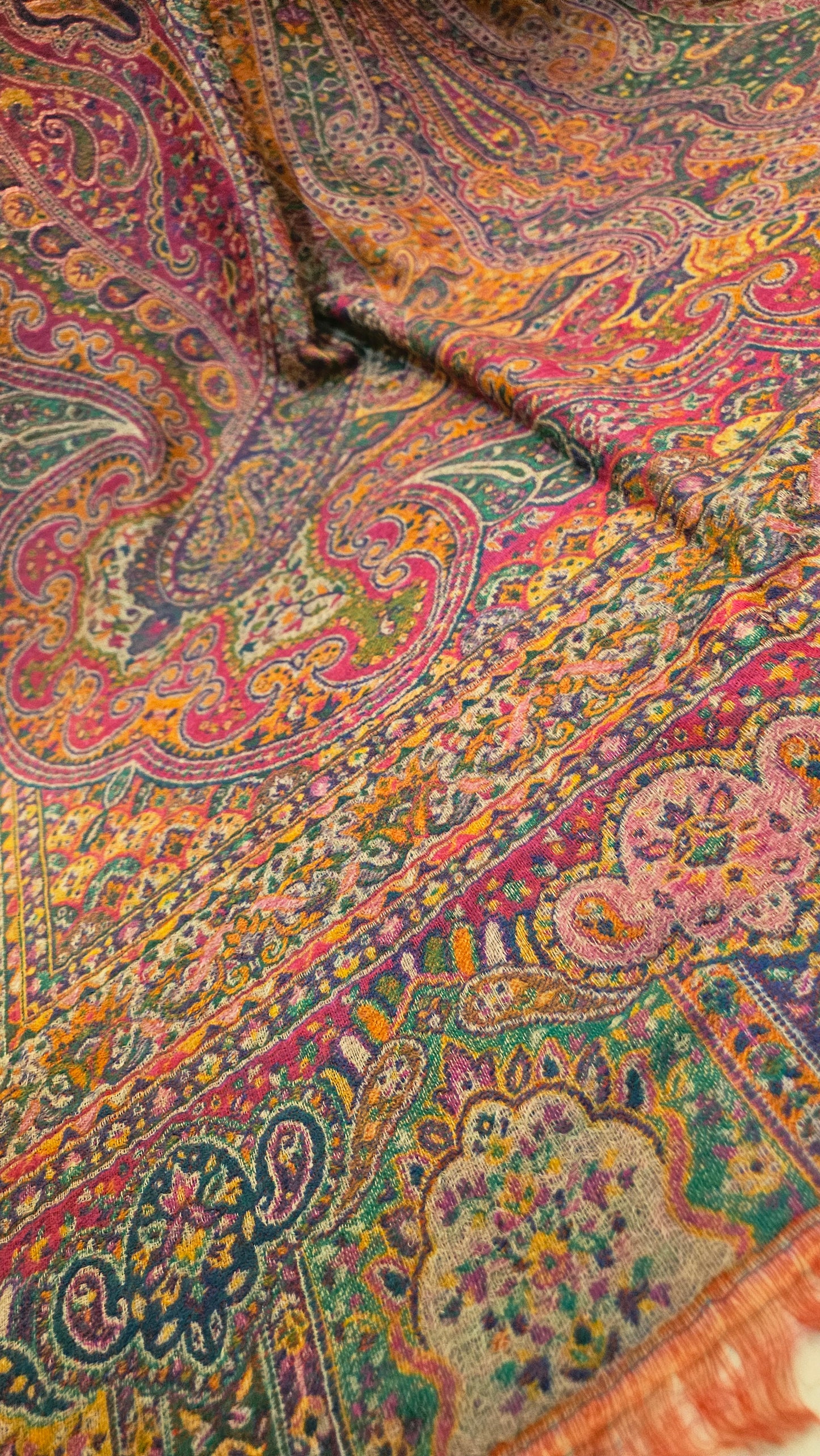 Persian kaani reversible: Pashmina