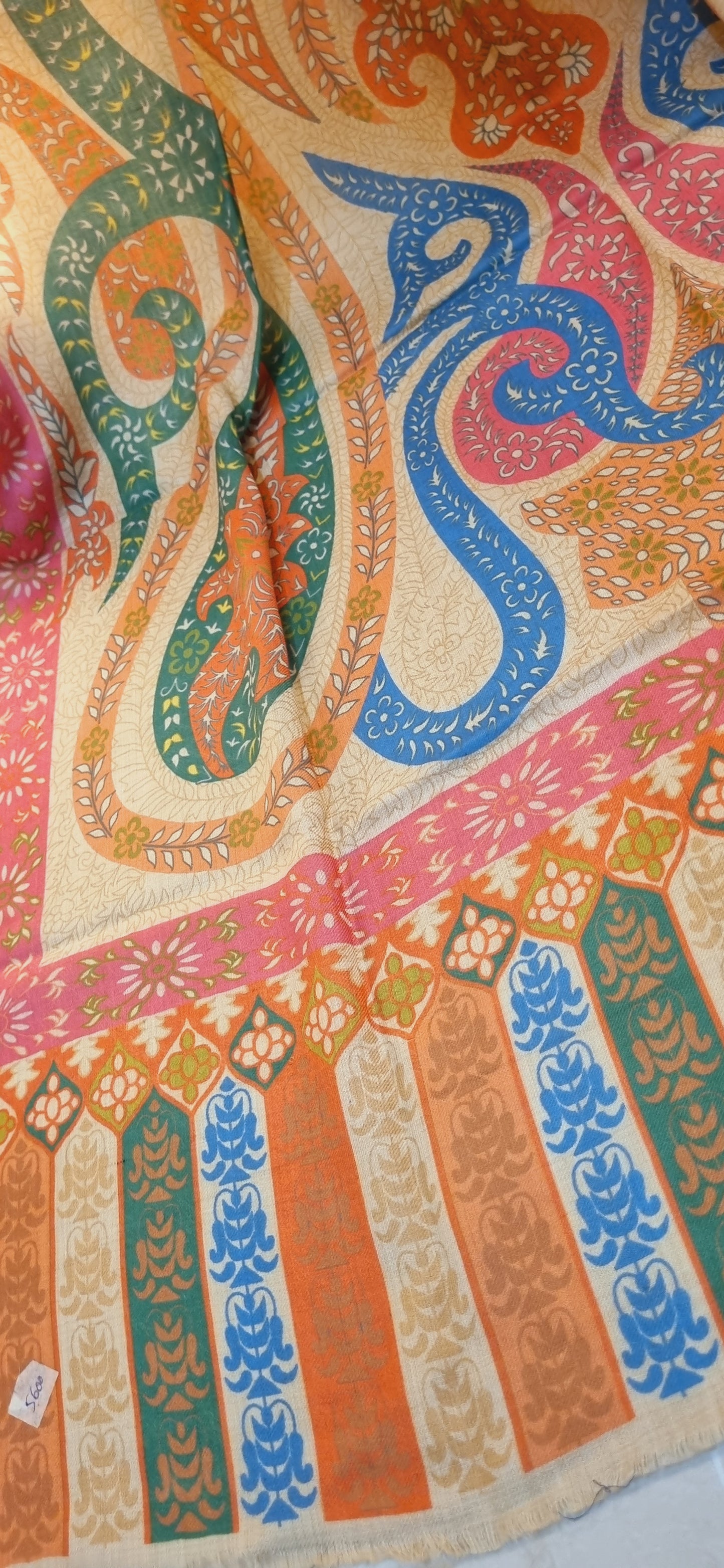 Printed pashmina shawl