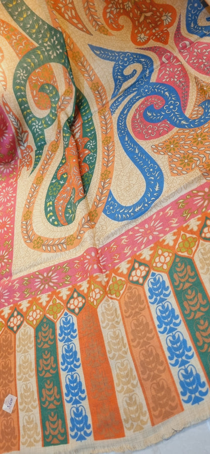 Printed pashmina shawl