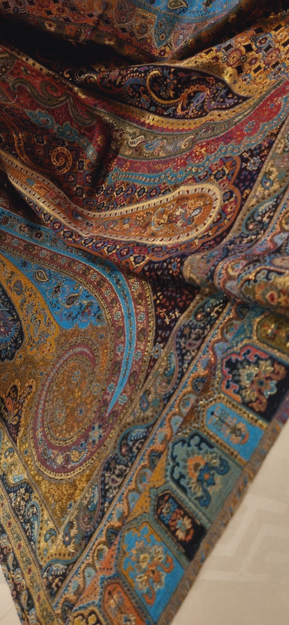 Pashmina kaani with zaree