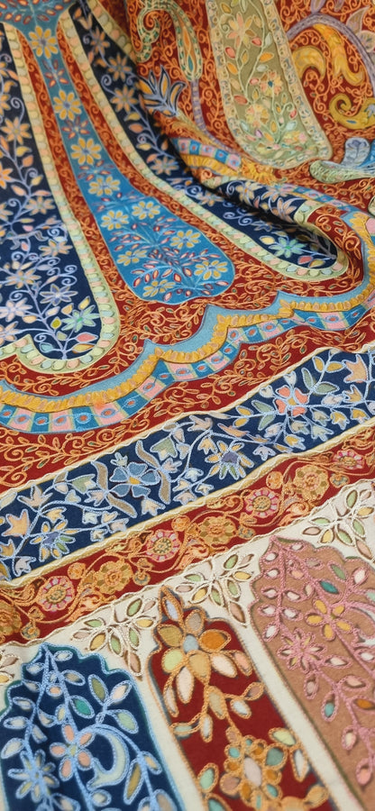 Reelkar embroidered pashmina