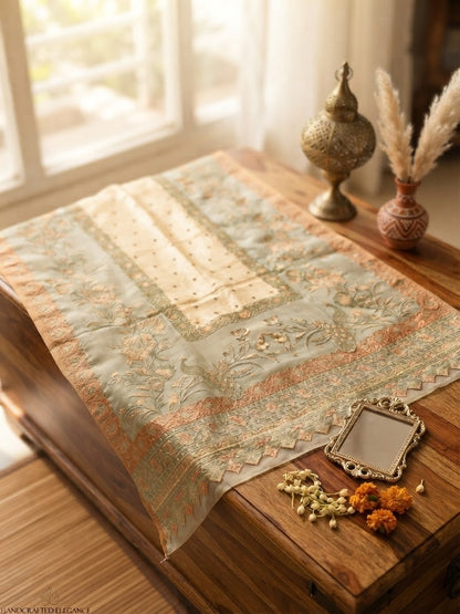 Kaani shawl: Silk