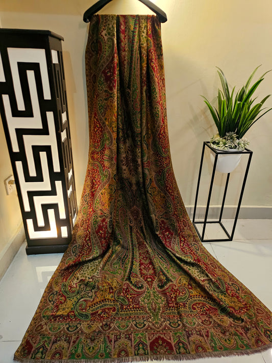 Tabraiz persian kaani pashmina shawl