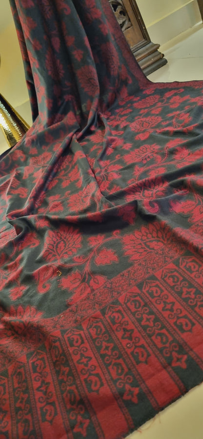 Woollen pashmina kaani shawl