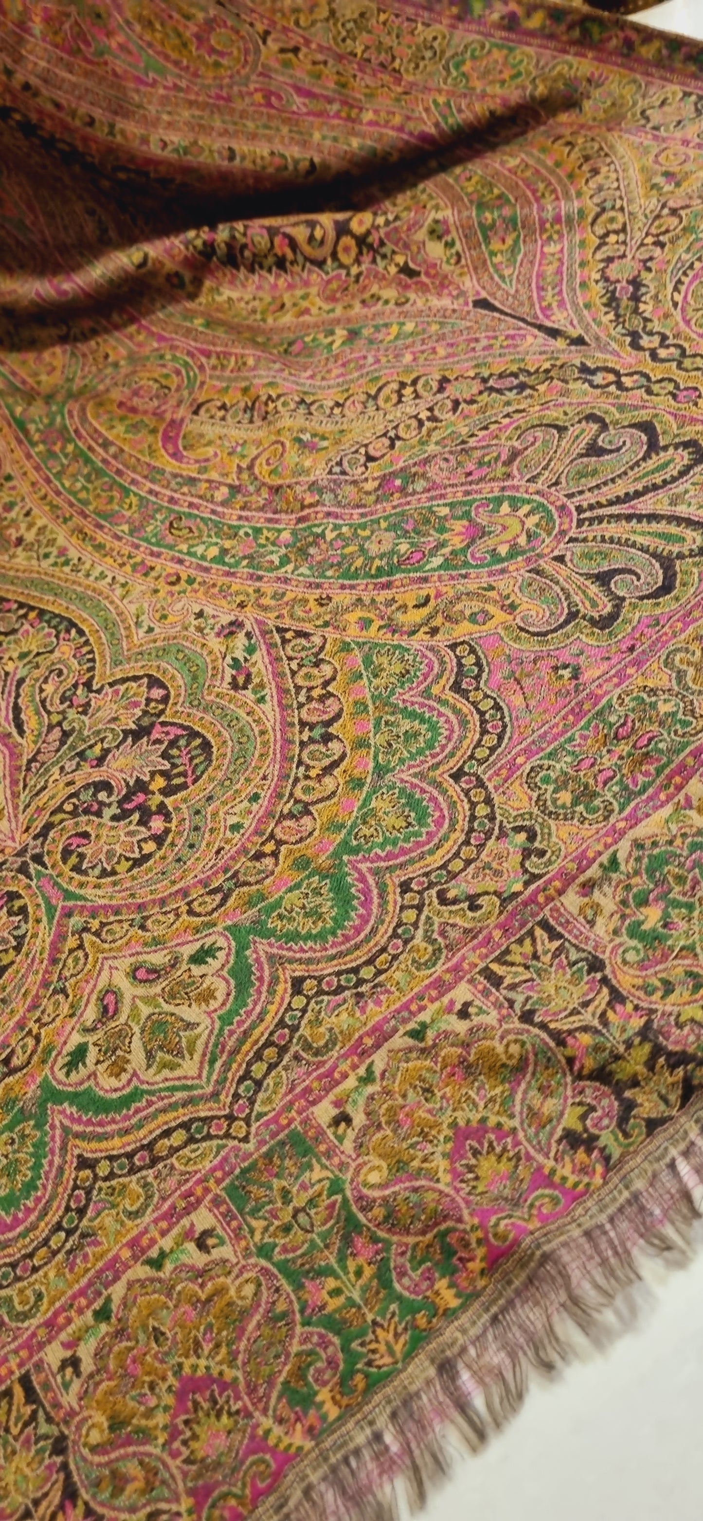 Persian reversible kaani shawl