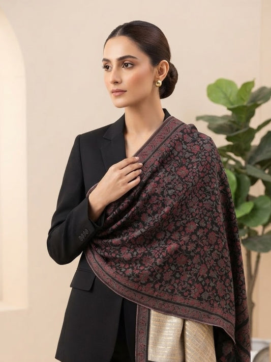 Reversible moonlight kaani: Pashmina