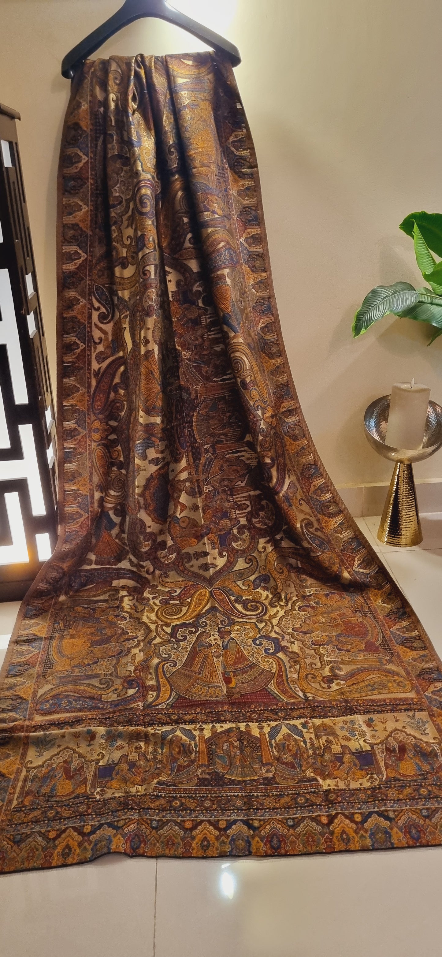 Moonlight silky pashmina shawl