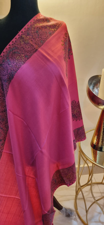 Hand embroidered Mini shawl