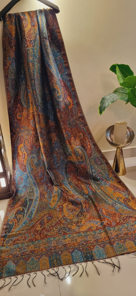 Eid edition: Silk kaani shawl