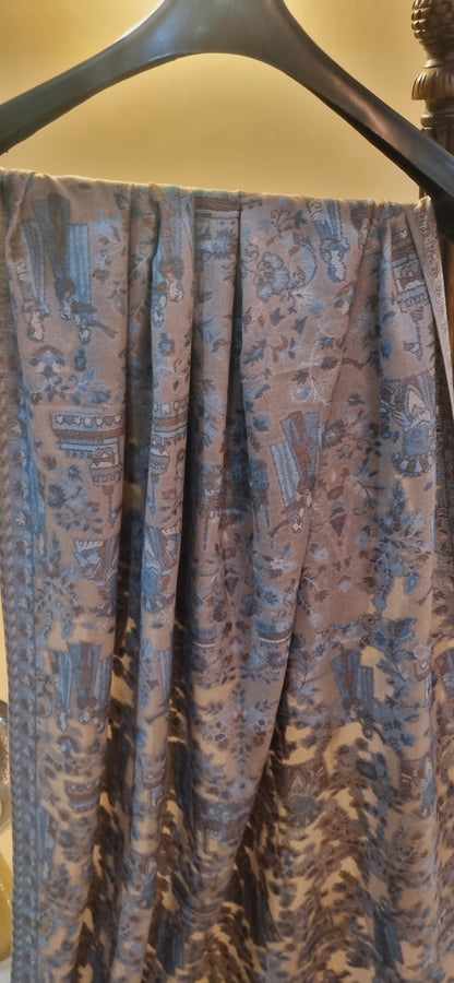 Woollen pashmina kaani shawl
