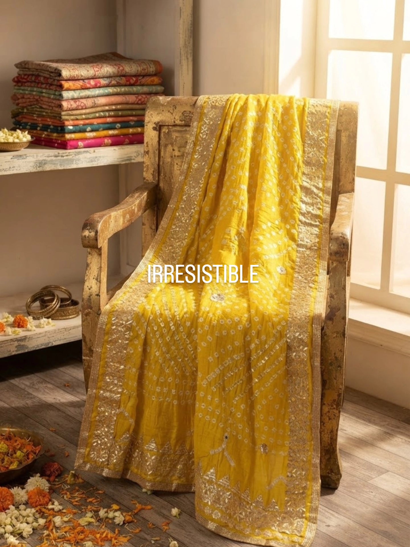 Chunri gota dupata: Silk
